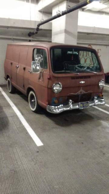 1965 brown primer Chevrolet Other van