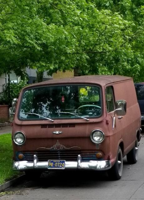 1965 brown primer Chevrolet Other van
