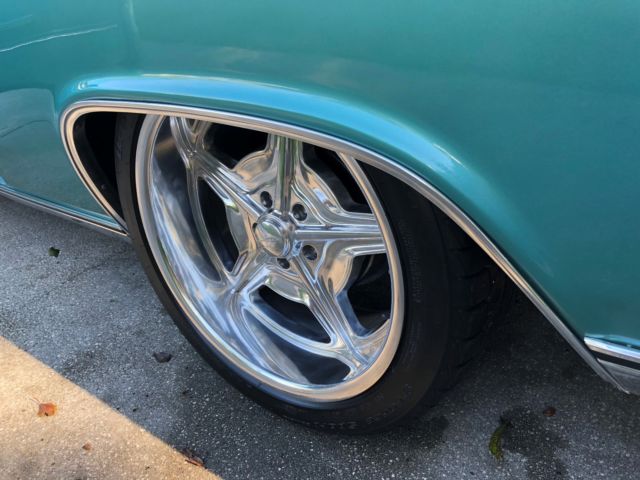 1965 Teal Chevrolet Impala Coupe