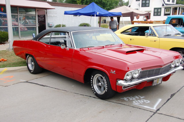 1965 Red Chevrolet Impala 2 door hard top