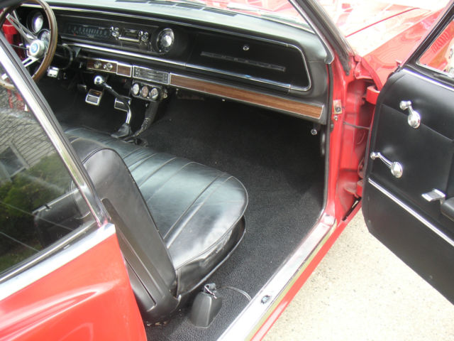 1965 Red Chevrolet Impala 2 door hard top