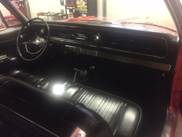 1965 Red Chevrolet Impala Coupe