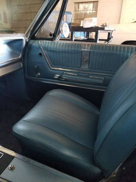 1965 Blue Chevrolet Impala Coupe