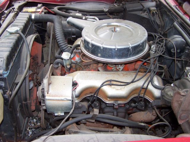 1965 Red Chevrolet Impala cou