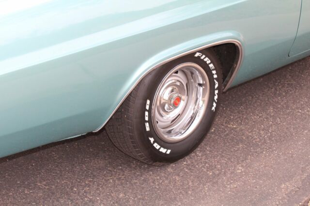 1965 Artesian Turquoise Poly Chevrolet Impala Convertible