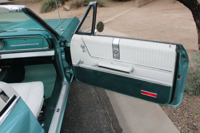 1965 Artesian Turquoise Poly Chevrolet Impala Convertible