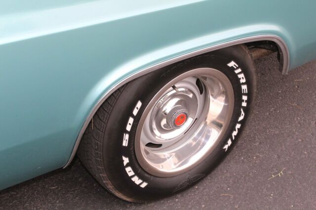 1965 Artesian Turquoise Poly Chevrolet Impala Convertible
