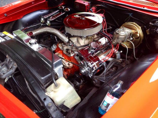 1965 Bright Red Chevrolet Impala 2 dr