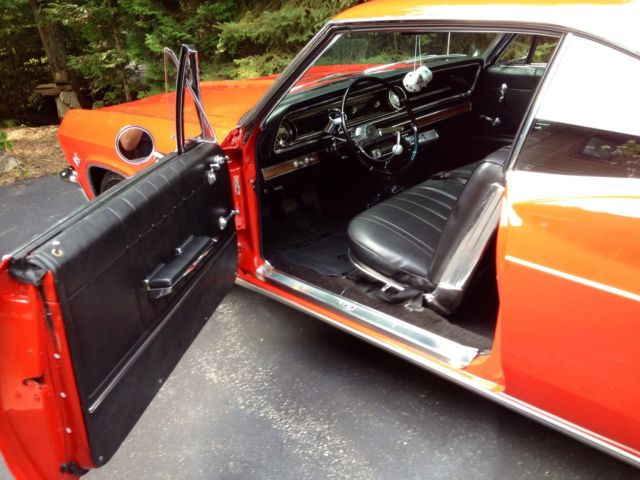 1965 Bright Red Chevrolet Impala 2 dr