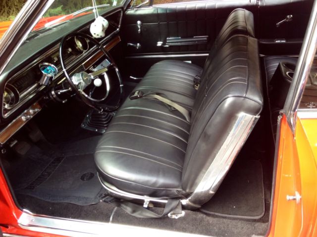 1965 Bright Red Chevrolet Impala 2 dr