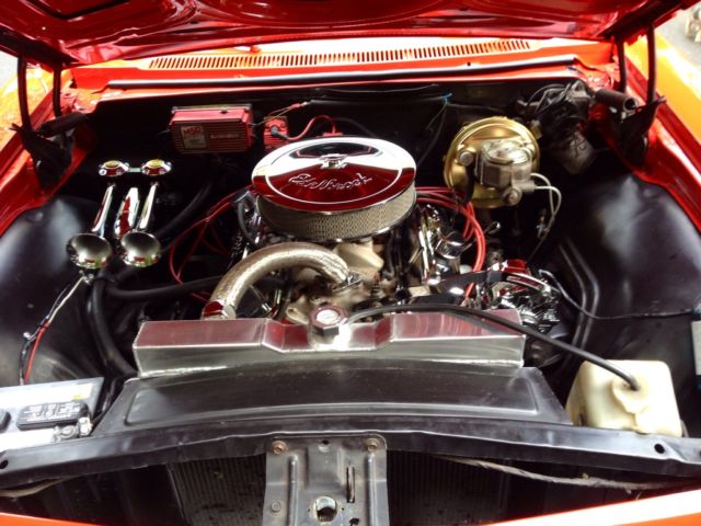 1965 Bright Red Chevrolet Impala 2 dr