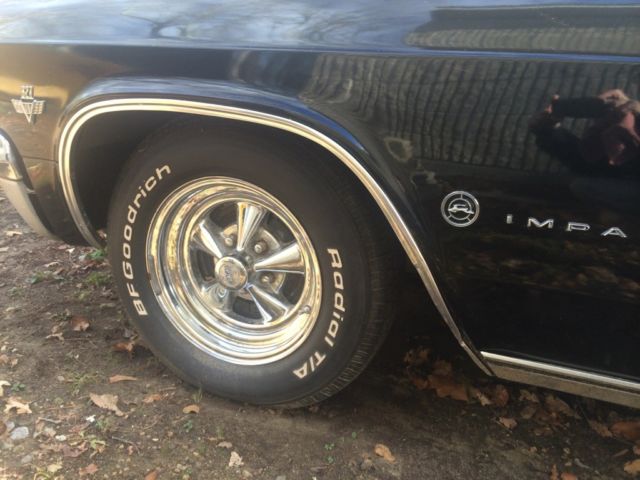 1965 Black Chevrolet Impala