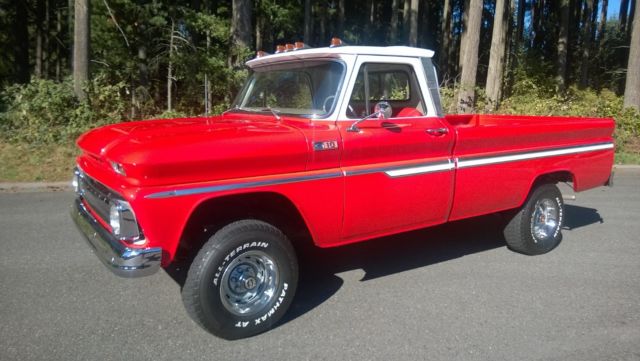 1965 Orange Chevrolet C/K Pickup 1500 Pickup Truck