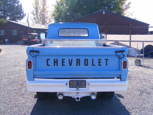 1965 Blue Chevrolet C-10 Standard Cab Pickup