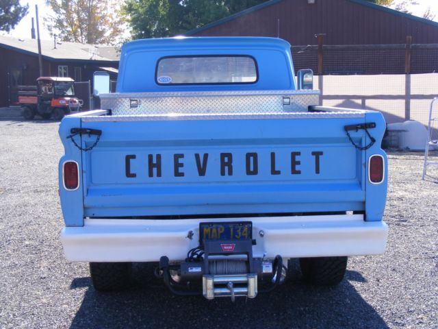 1965 Blue Chevrolet C-10 Standard Cab Pickup