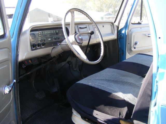 1965 Blue Chevrolet C-10 Standard Cab Pickup