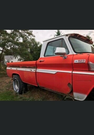 1965 Red Chevrolet Other Pickups Standard Cab Pickup