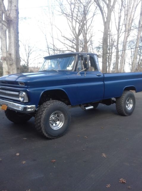 1965 Blue Chevrolet K20 Pickup Standard Cab Pickup
