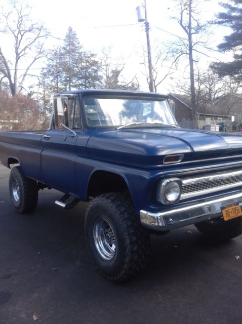 1965 Blue Chevrolet K20 Pickup Standard Cab Pickup