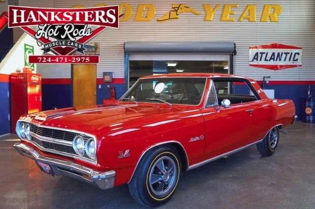 1965 Blue Chevrolet Malibu