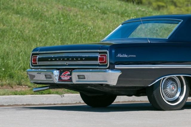 1965 Blue Chevrolet Malibu