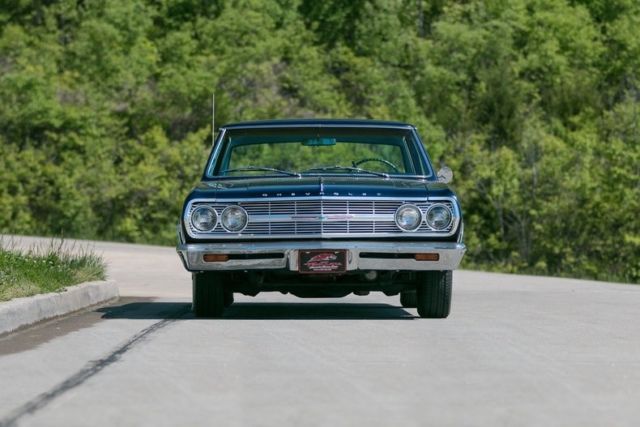 1965 Blue Chevrolet Malibu