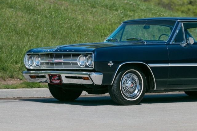 1965 Blue Chevrolet Malibu