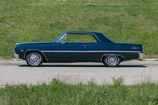 1965 Blue Chevrolet Malibu