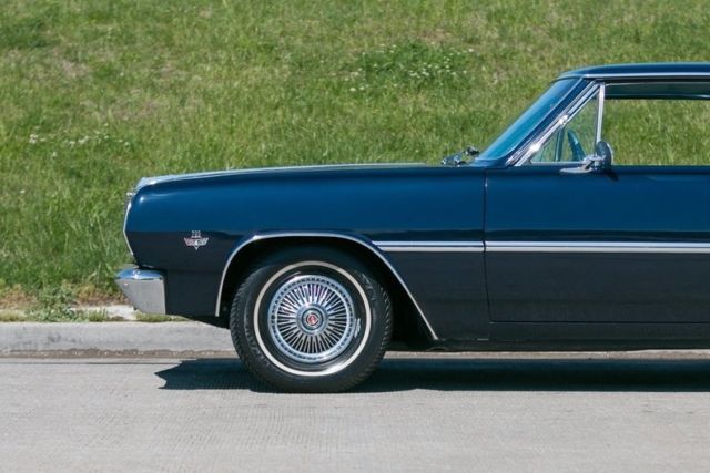 1965 Blue Chevrolet Malibu