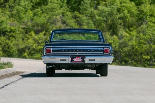 1965 Blue Chevrolet Malibu