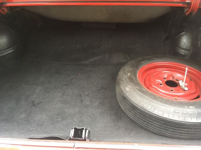 1965 Red Chevrolet Chevelle Convertible