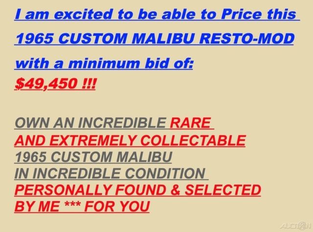 1965 Green Chevrolet Malibu Coupe