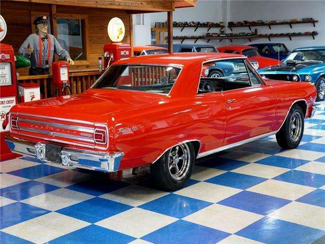 1965 Red Chevrolet Malibu --