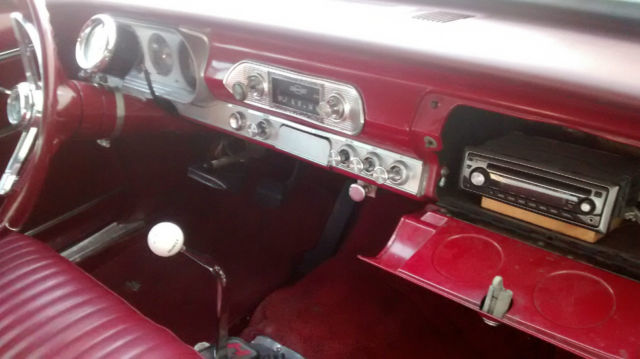 1965 White Chevrolet Nova Coupe