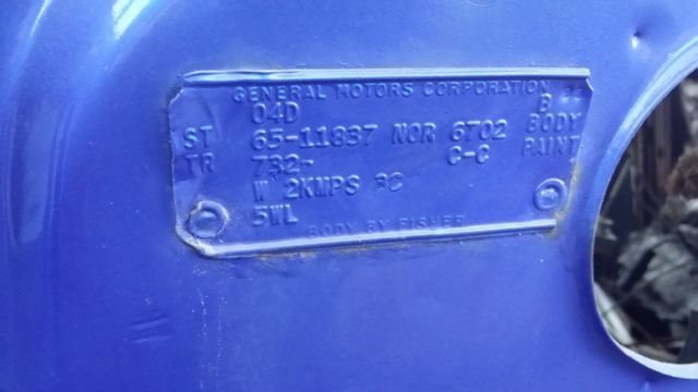 1965 Other Chevrolet Nova Other