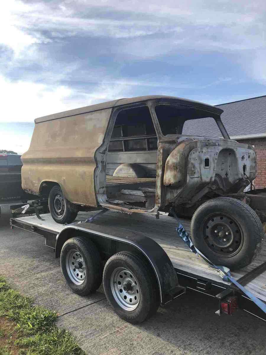 1965 Grey Chevrolet Panel