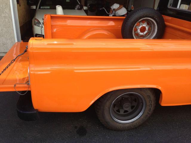1965 Mean Pumking Orange Chevrolet C-10 Fleetside