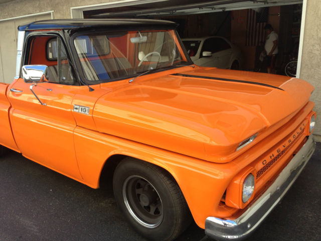 1965 Mean Pumking Orange Chevrolet C-10 Fleetside