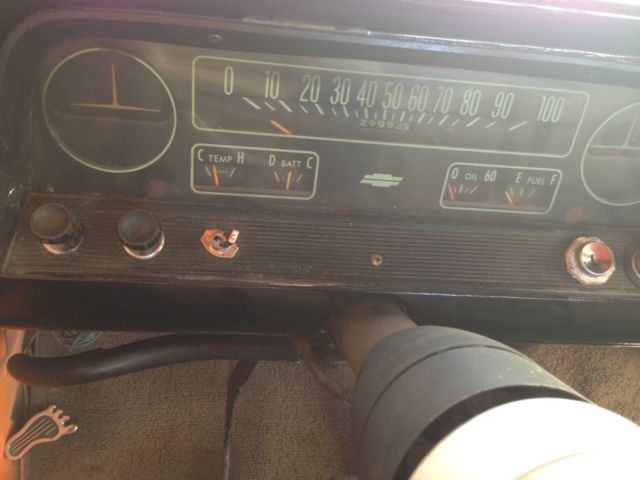 1965 Mean Pumking Orange Chevrolet C-10