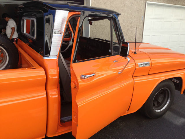 1965 Mean Pumking Orange Chevrolet C-10