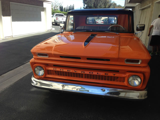 1965 Mean Pumking Orange Chevrolet C-10