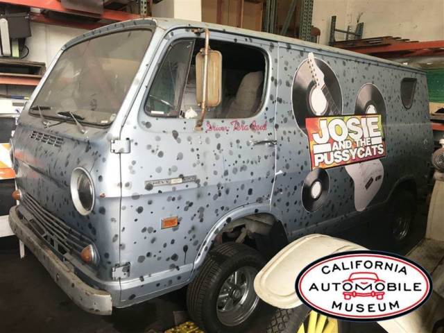 1965 Black Chevrolet Van --