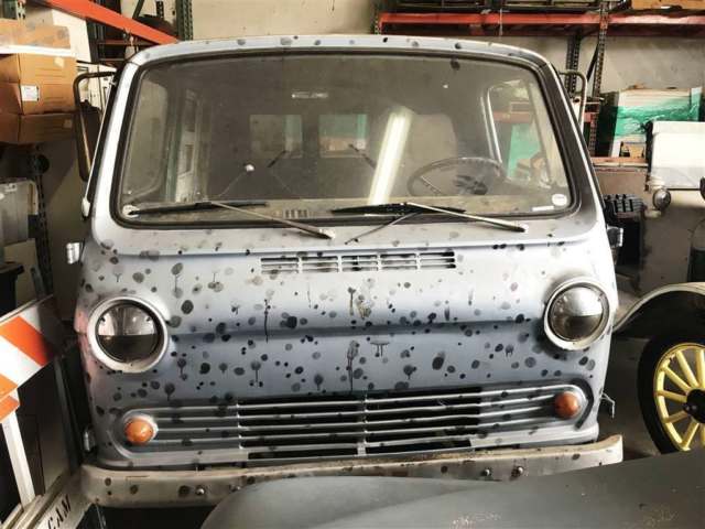1965 Black Chevrolet Van --