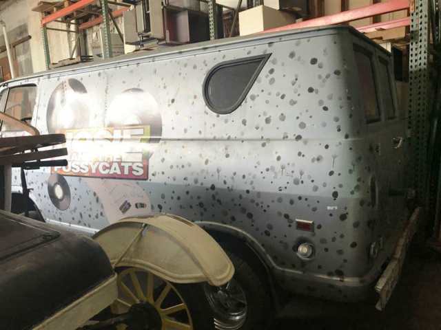 1965 Black Chevrolet Van --