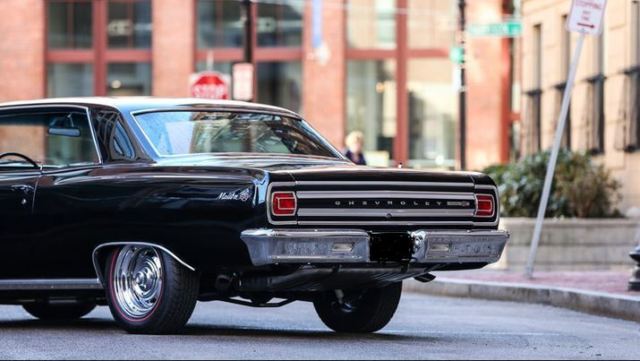 1965 Black Chevrolet Chevelle Coupe
