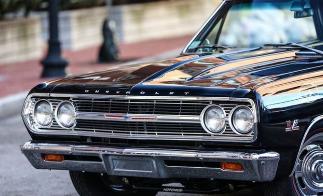 1965 Black Chevrolet Chevelle Coupe