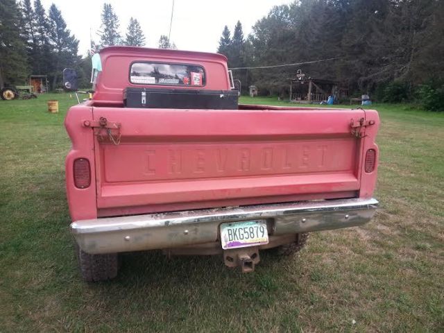 1965 Red Chevrolet Other Pickups Cab & Chassis