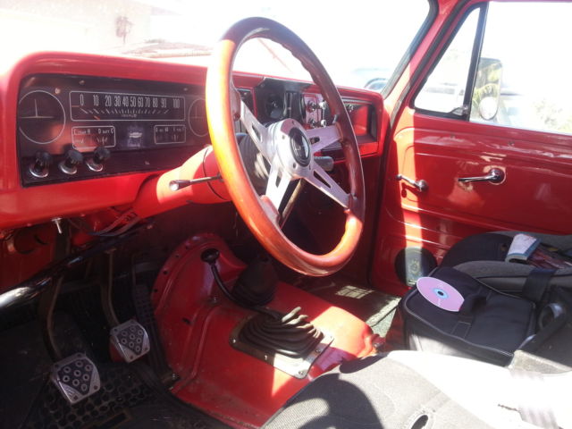 1965 Red Chevrolet Other Pickups Cab & Chassis