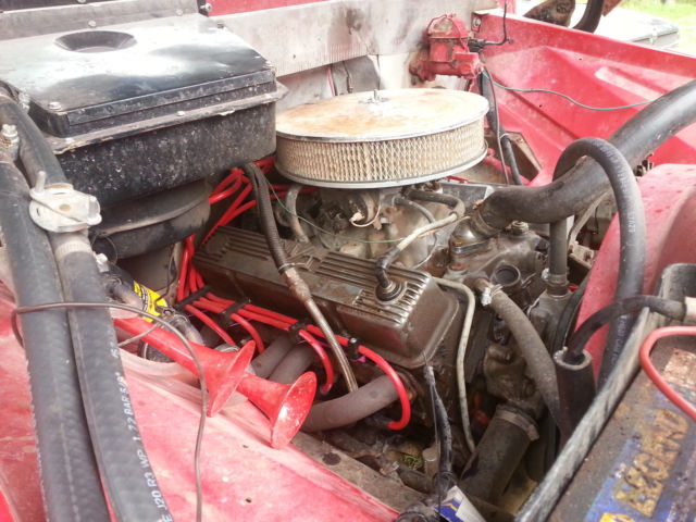 1965 Red Chevrolet Other Pickups Cab & Chassis