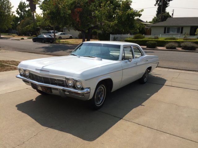 1965 Tan Chevrolet Bel Air/150/210 Sedan